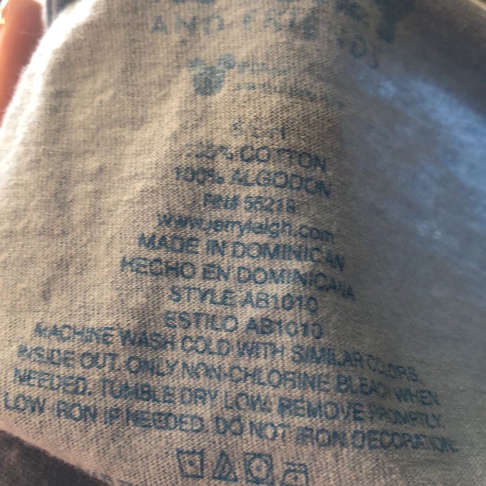 Small Disney Donald and Daisy Duck short sleeve tee shirt shirt light blue - Picture 7 of 7